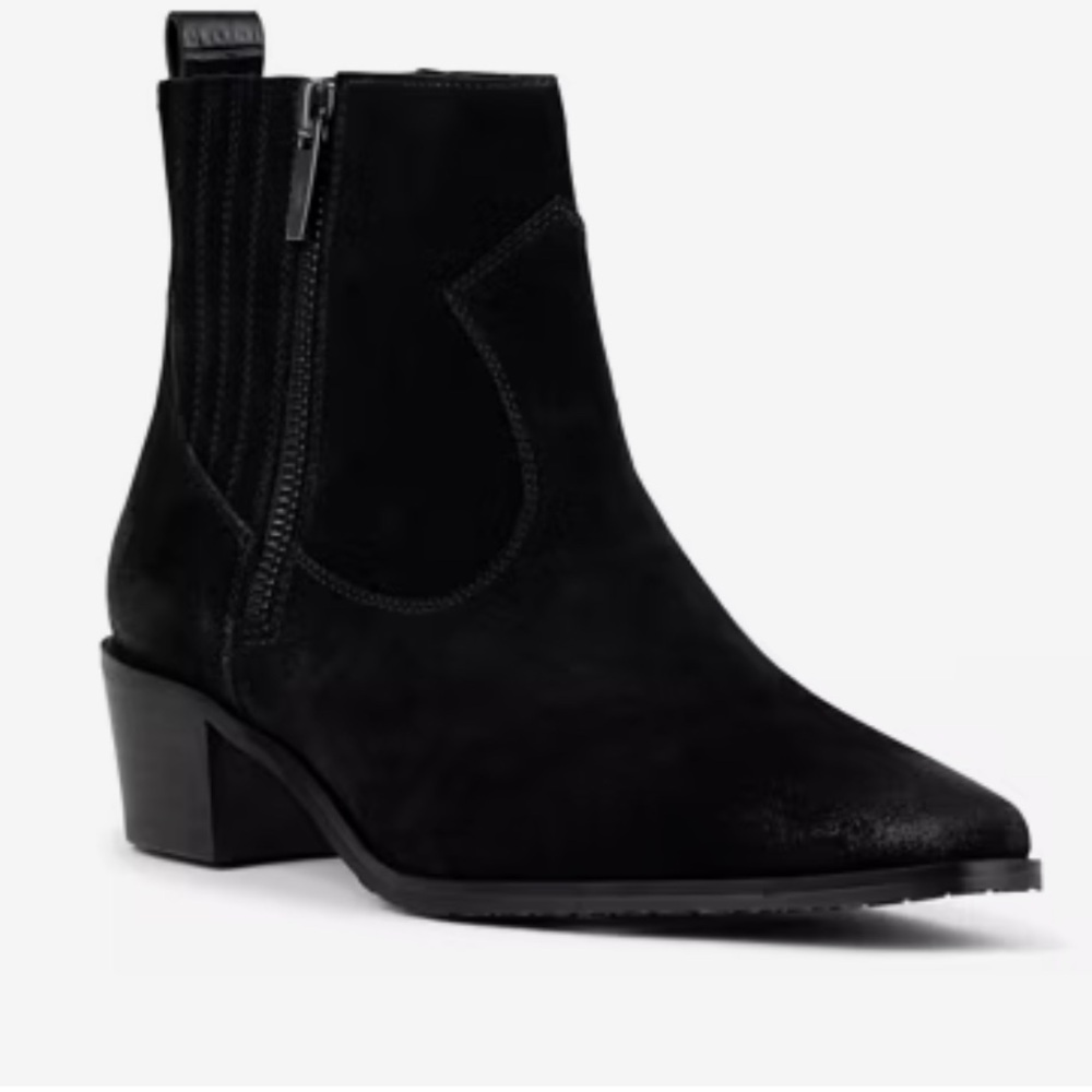 Donald Pliner Black Ankle Boots